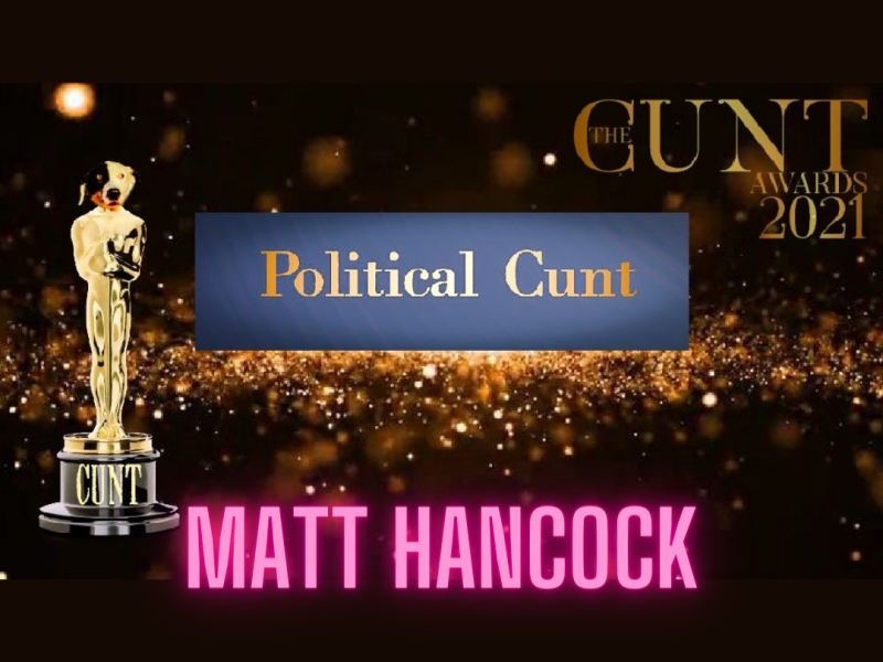 Political Cunt Award 2021
