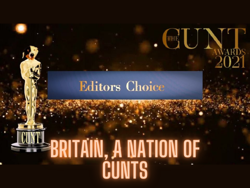 Editor’s Choice Cunt Award 2021